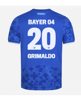Billige Fotballdrakt Bayer Leverkusen Alejandro Grimaldo #20 Replika Tredjedrakt 2025-26 Kortermet Billige Fotballdrakt Bayer Leverkusen Alejandro Grimaldo #20 Replika Tredjedrakt 2025-26 Kortermet